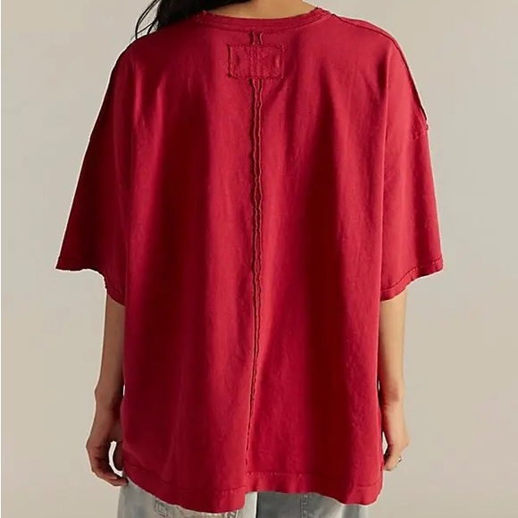 NWT Free People Shell Graphic Tee - Picture 2 of 6